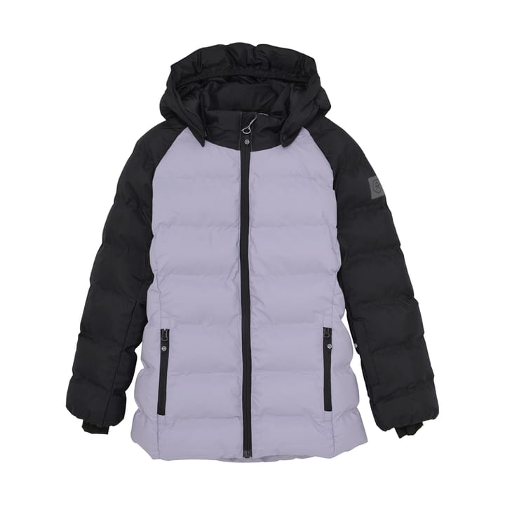 Color Kids Ski Jacket - Quilt- Contrast Languid Lavender Color Kids