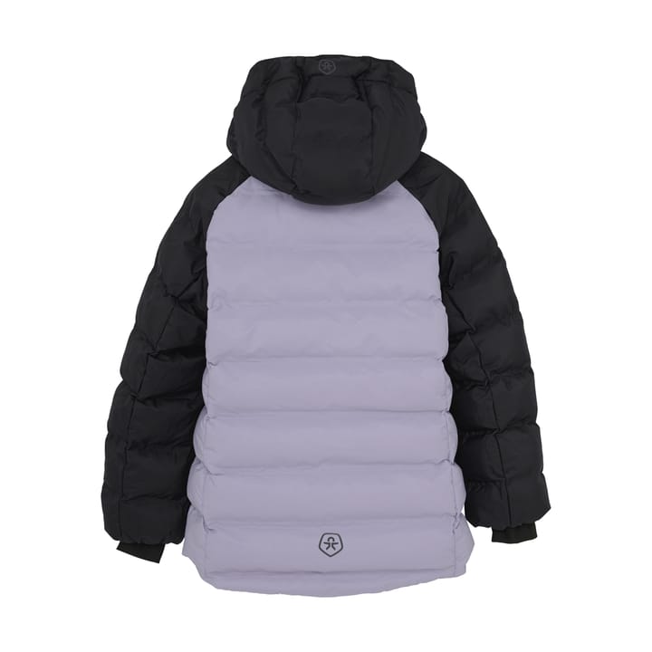 Color Kids Ski Jacket - Quilt- Contrast Languid Lavender Color Kids