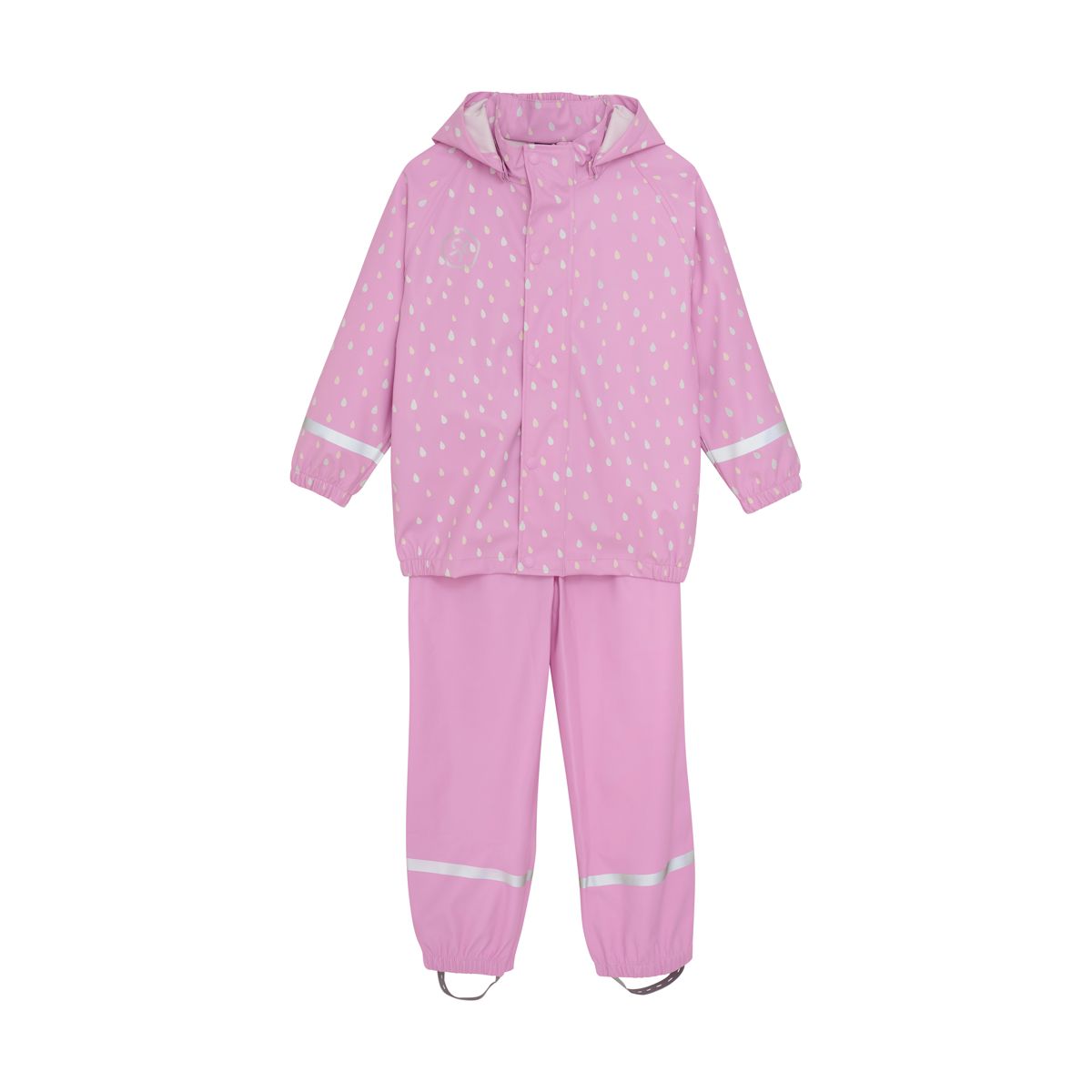 Color Kids Rain Set - Magic Print - Pu Orchid