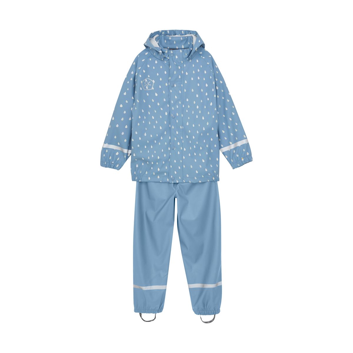 Color Kids Rain Set - Magic Print - Pu Faded Denim