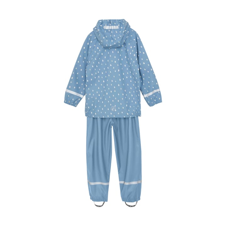 Color Kids Rain Set - Magic Print - Pu Faded Denim Color Kids