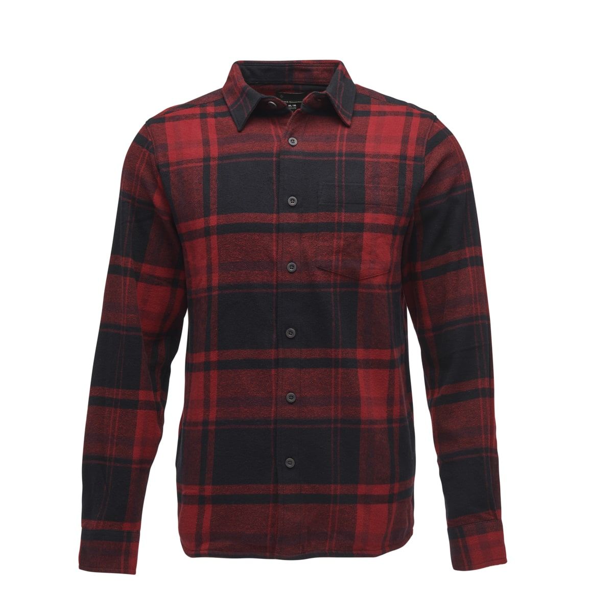 Black Diamond Men's Project Flannel Shirt Red Rock-Black Plaid