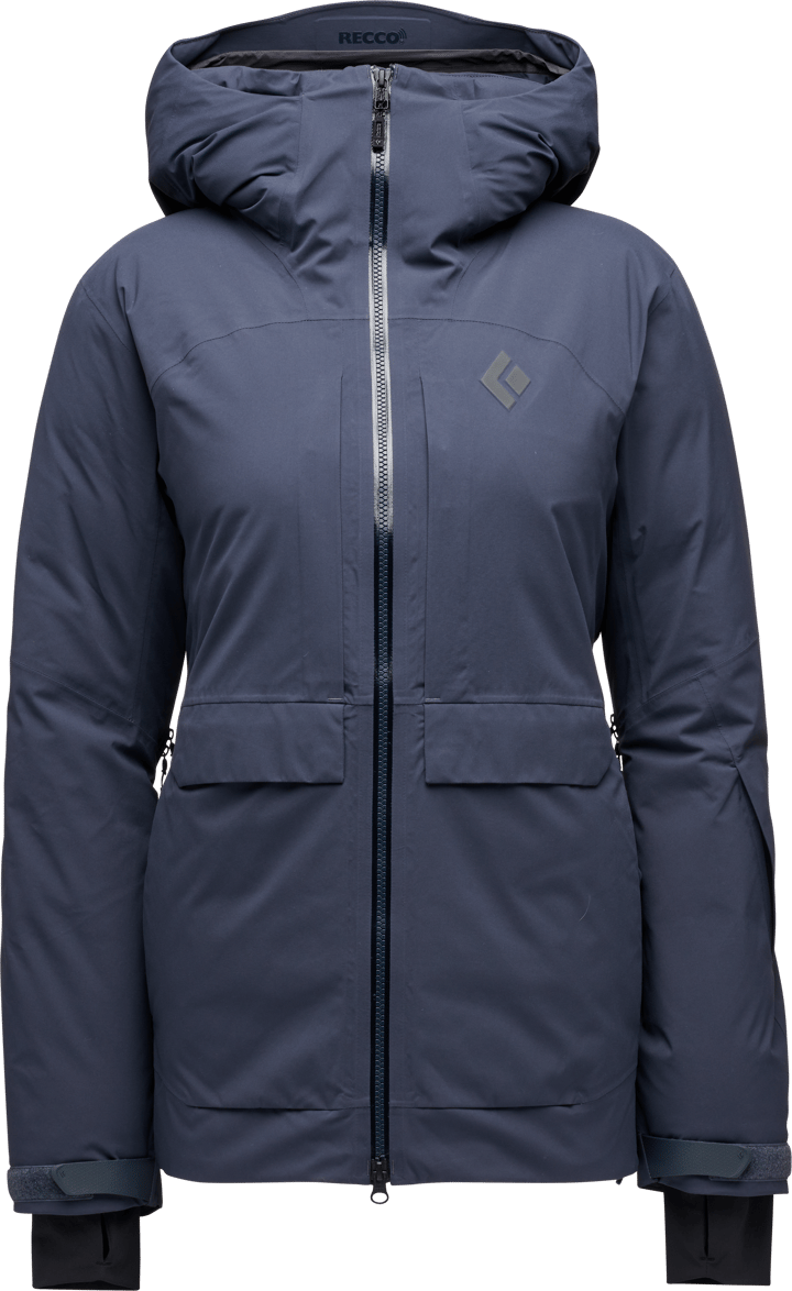 Black Diamond Women's Factor Insulated Parka Charcoal Black Diamond