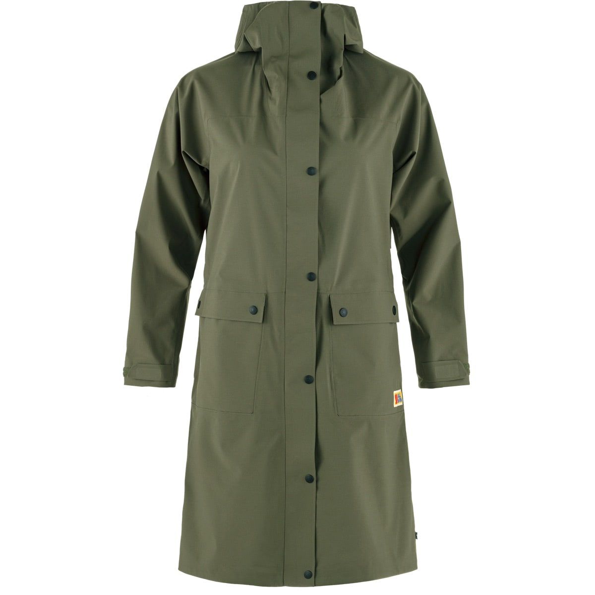 Fjällräven Women's Vardag Rain Parka Laurel Green