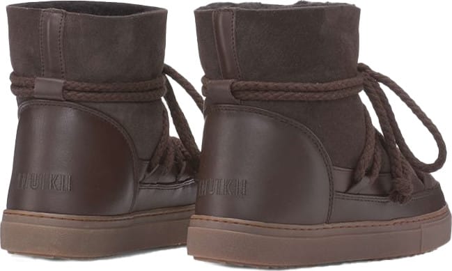 Inuikii Women's Classic Sneaker Dark Brown Inuikii