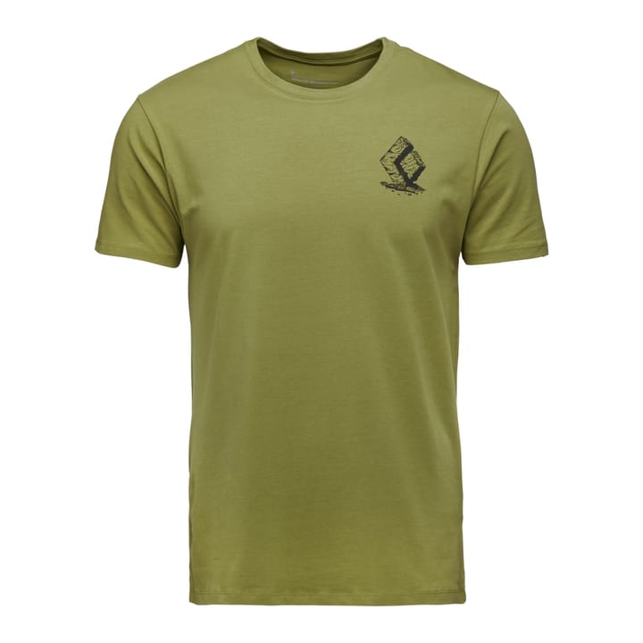 Black Diamond Men's Boulder Shortsleeve Tee Camp Green Black Diamond