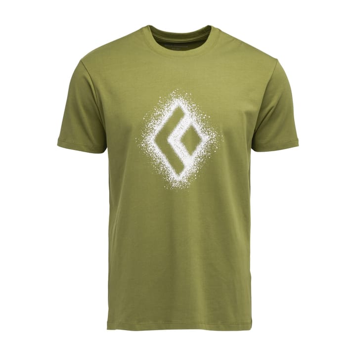 Black Diamond Men's Chalked Up 2.0 SS Tee Camp Green Black Diamond