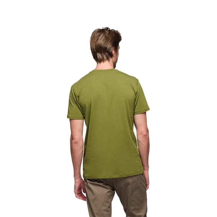 Black Diamond Men's Chalked Up 2.0 SS Tee Camp Green Black Diamond