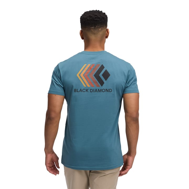 Black Diamond Men's Faded SS Tee Creek Blue Black Diamond