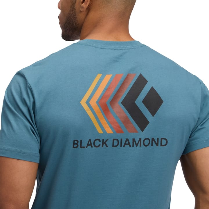 Black Diamond Men's Faded SS Tee Creek Blue Black Diamond