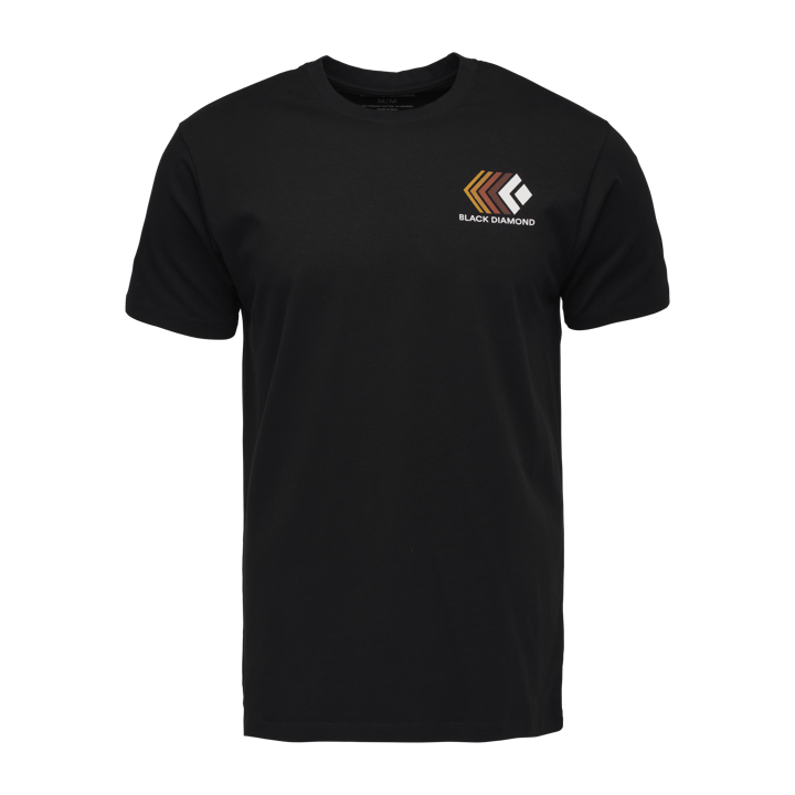 Black Diamond Men's Faded Shortsleeve Tee Black Black Diamond