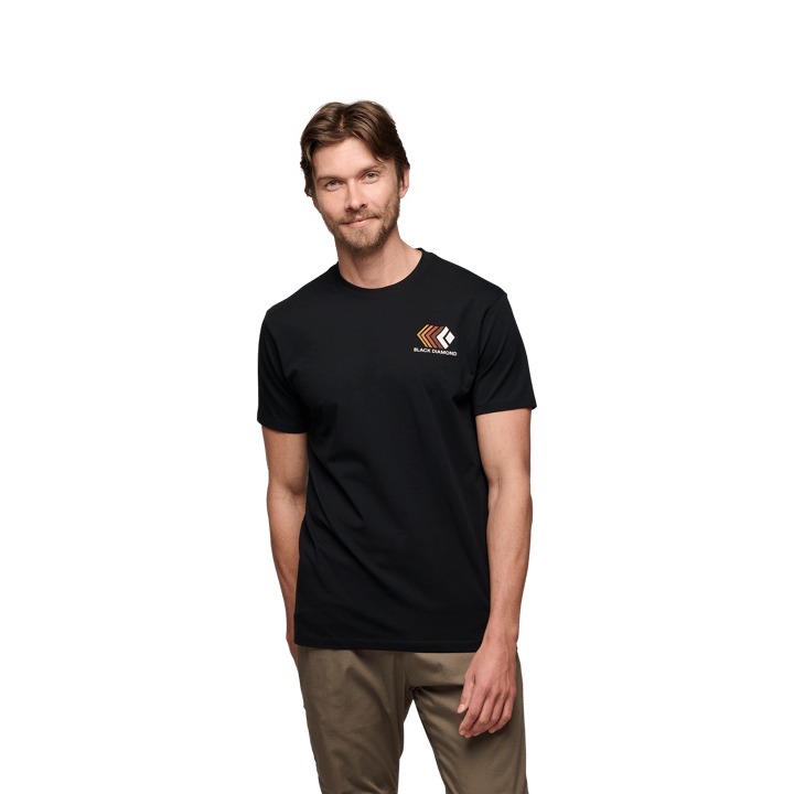 Black Diamond Men's Faded Shortsleeve Tee Black Black Diamond