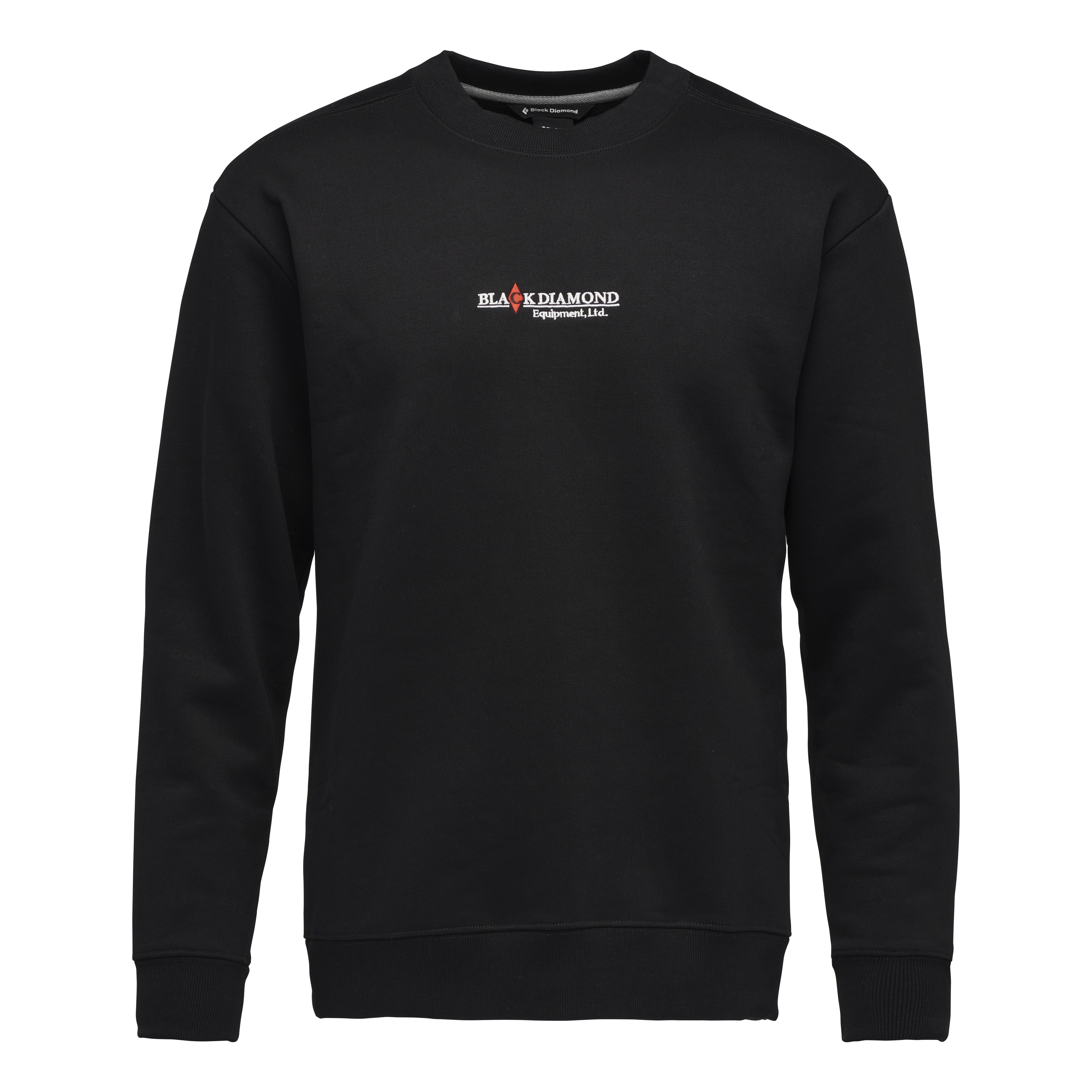 Black Diamond Men’s Heritage Wordmark Crewneck Black