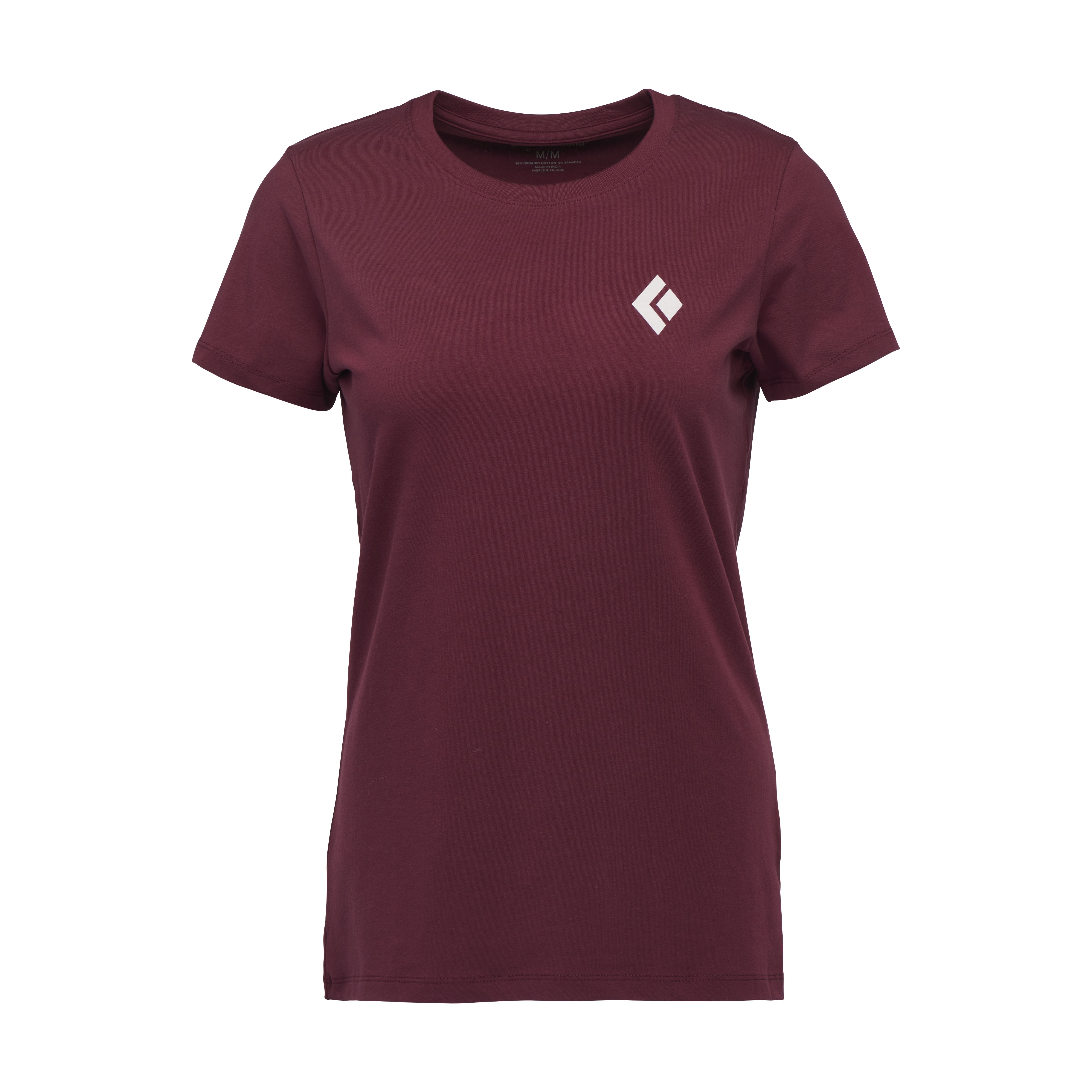 Black Diamond Women’s Equipment For Alpinists Shortsleeve Tee Burgundy