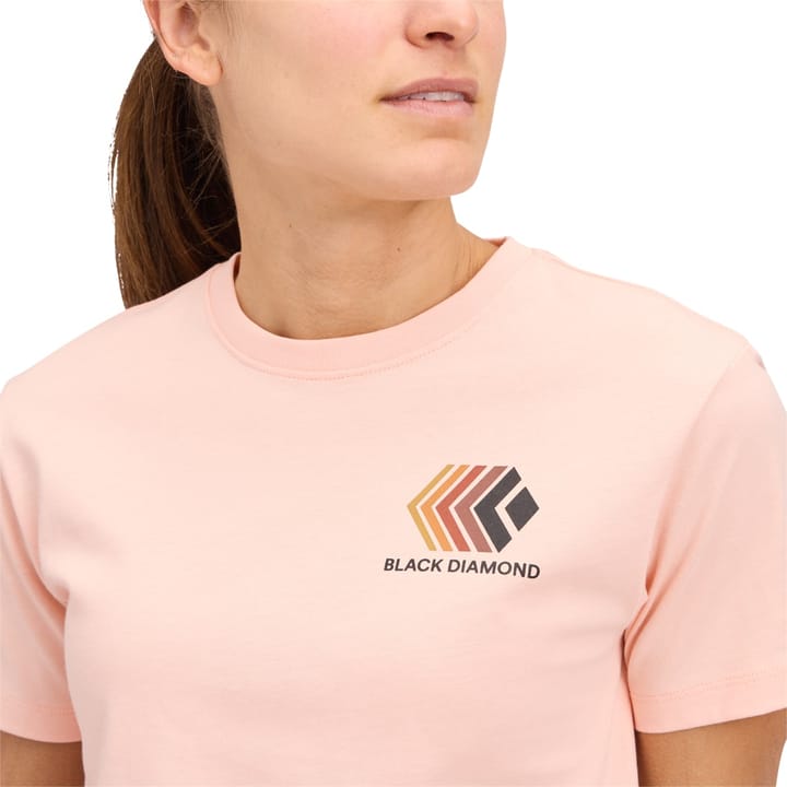 Black Diamond Women's Faded Crop SS Tee Alpine Sunrise Black Diamond