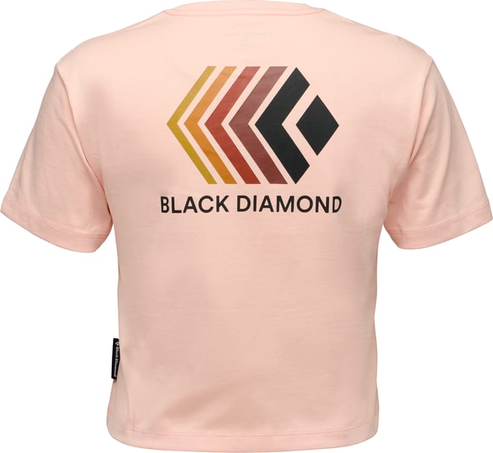 Black Diamond Women's Faded Crop SS Tee Alpine Sunrise Black Diamond