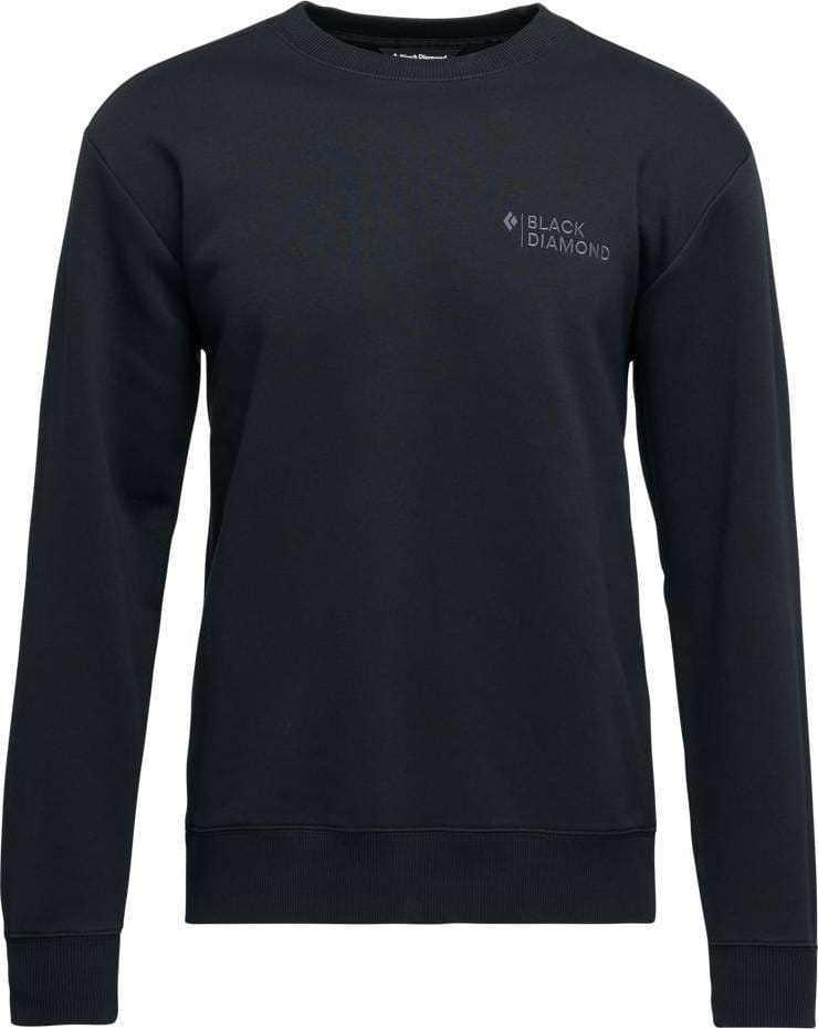 Black Diamond M Mini Stacked Crewneck Black