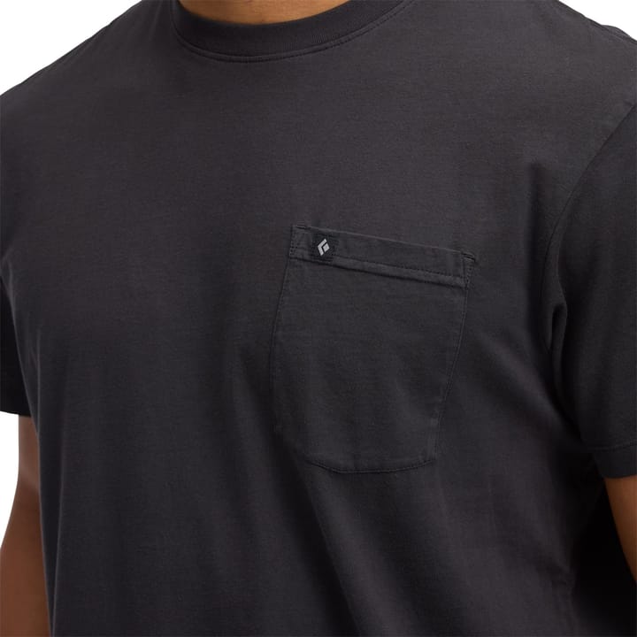 Black Diamond M Diamond Patch Ss Pocket Tee Black Black Diamond