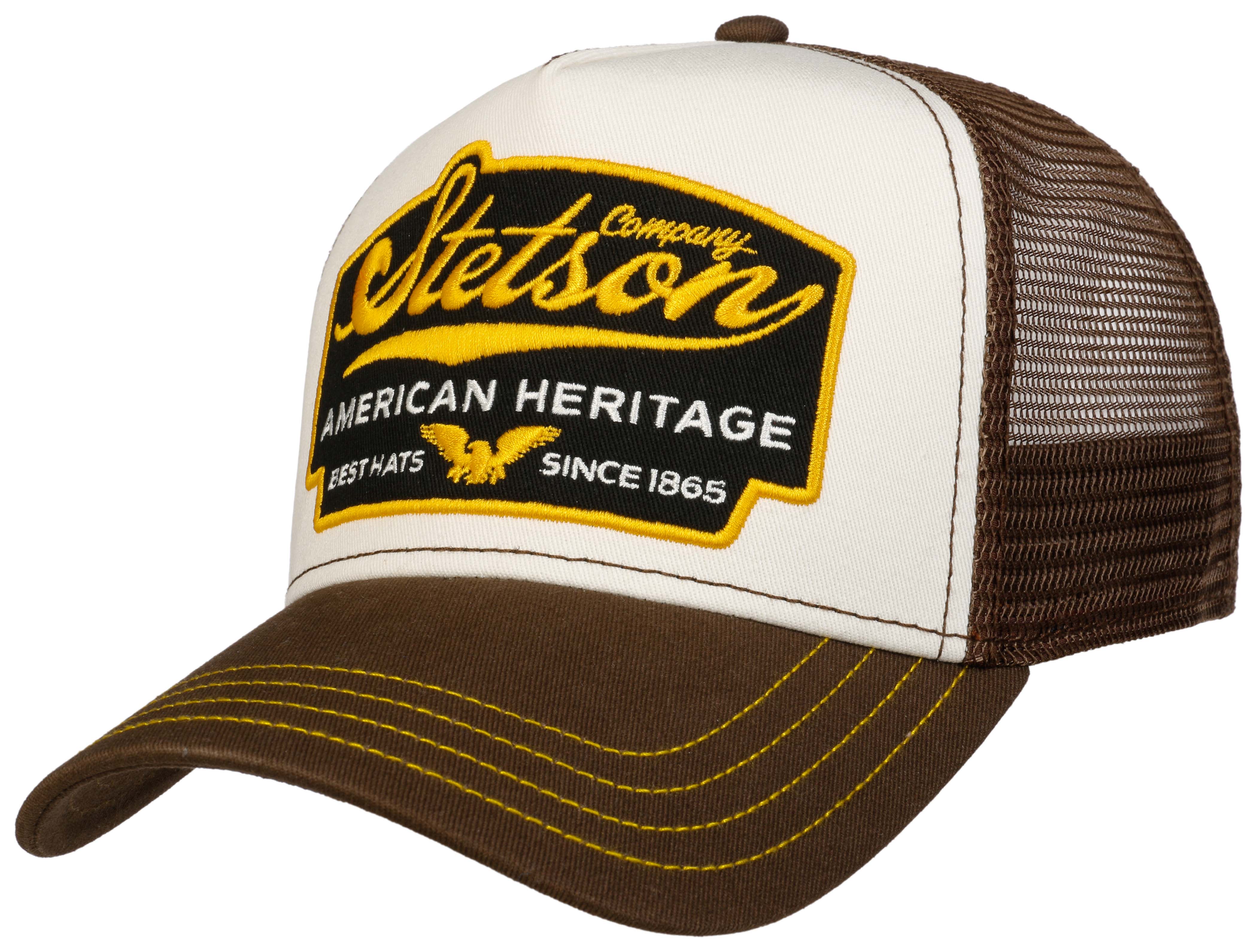 Stetson Men’s Trucker Cap American Heritage Brown