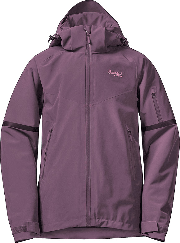 Bergans Girls’ Oppdal Insulated Youth Jacket Dark Ruby Purple