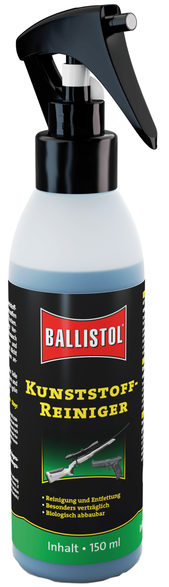 Ballistol Ballistol Plastrengjører 150 Ml Kraftig Rengjøringsmiddel Til Plast Ballistol