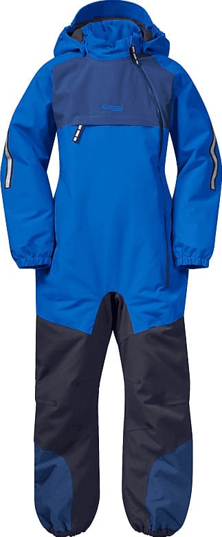 Bergans Kid's Lilletind Insulated Coverall Space Blue/Lazuli Blue/Navy Blue