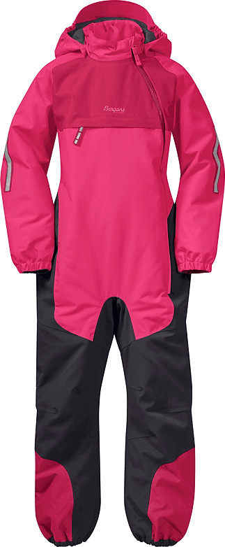 Bergans Kid’s Lilletind Insulated Coverall Raspberry Pink/Raspberry Red