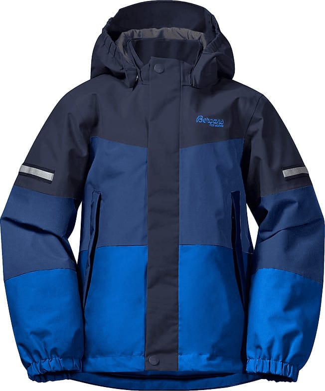 Bergans Kids' Lilletind Insulated Jacket Navy Blue/Lazuli Blue/Space Blue