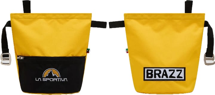 La Sportiva Leftover Chalk Bag Black/yellow La Sportiva