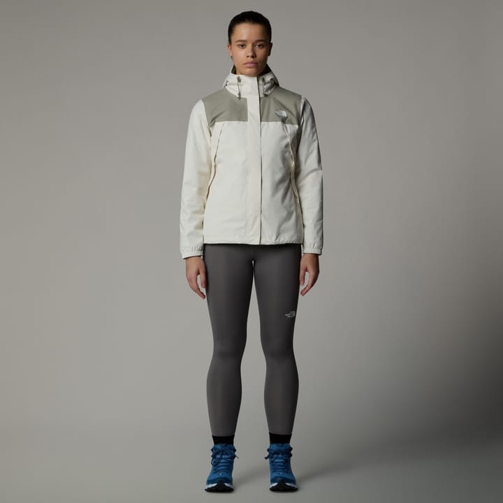 The North Face Women's ANTORA JACKET White Dune/Clay Grey The North Face