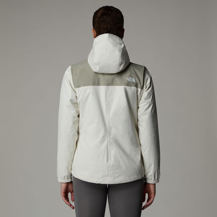 The North Face Women's ANTORA JACKET White Dune/Clay Grey The North Face