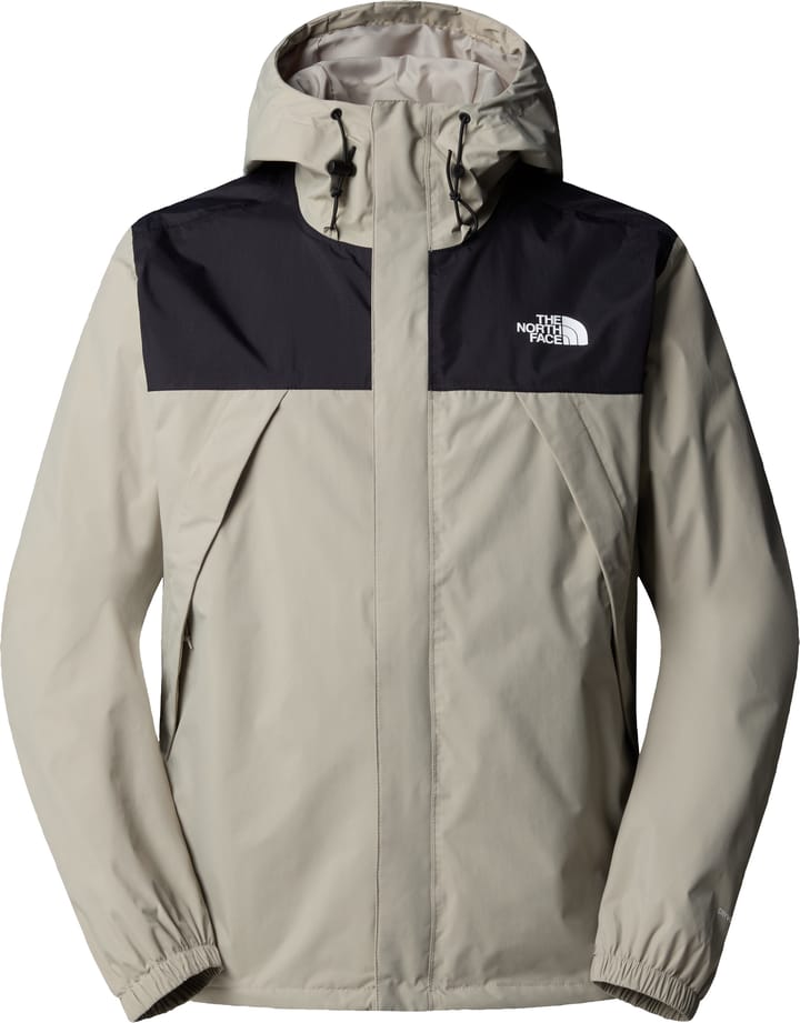 The North Face Men's Antora Jacket Clay Grey/TNF Black The North Face