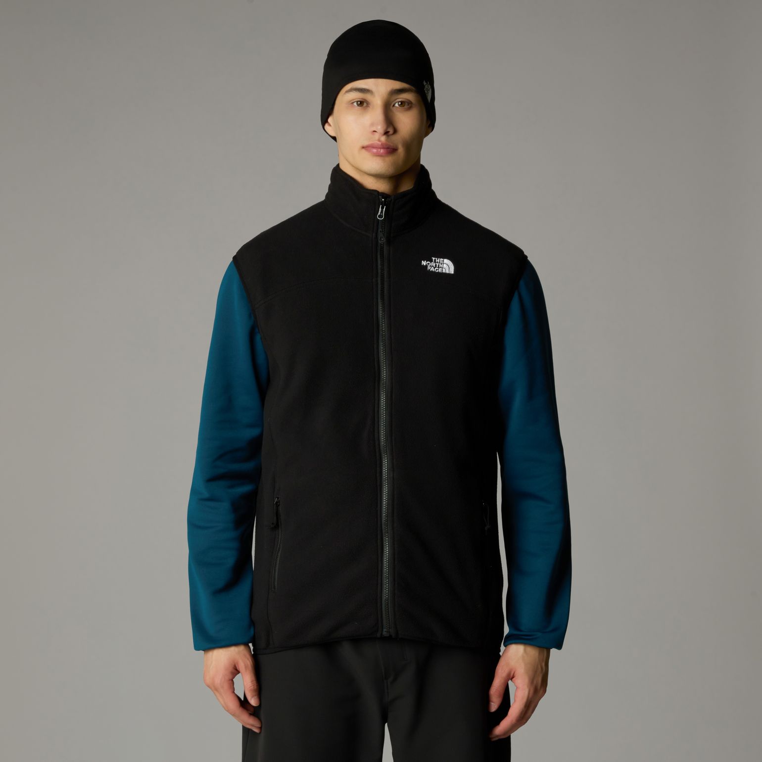 The North Face Men's 100 Glacier Vest TNF Black/NPF