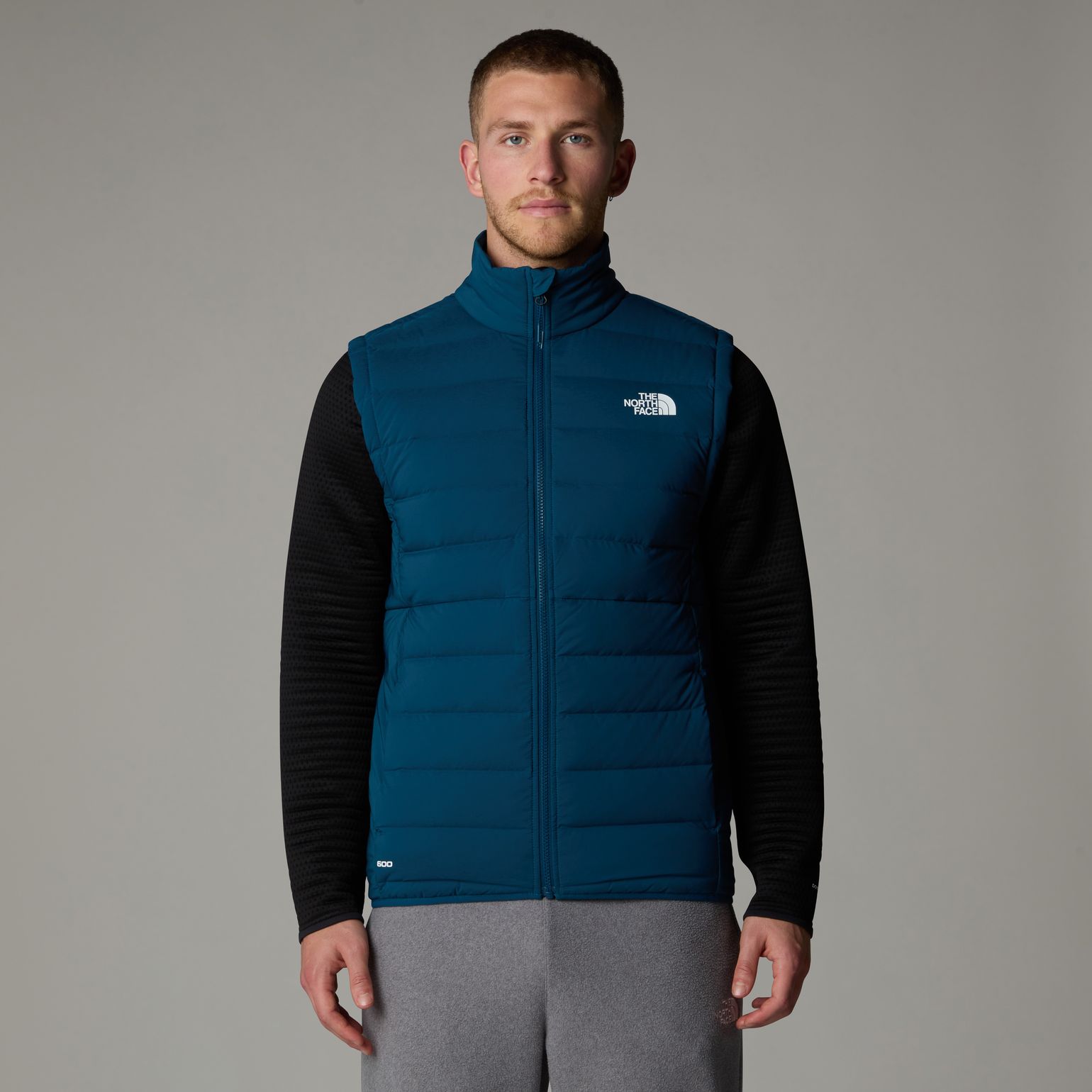 The North Face Men's Belleview Stretch Down Gilet Midnight Petrol/NPF