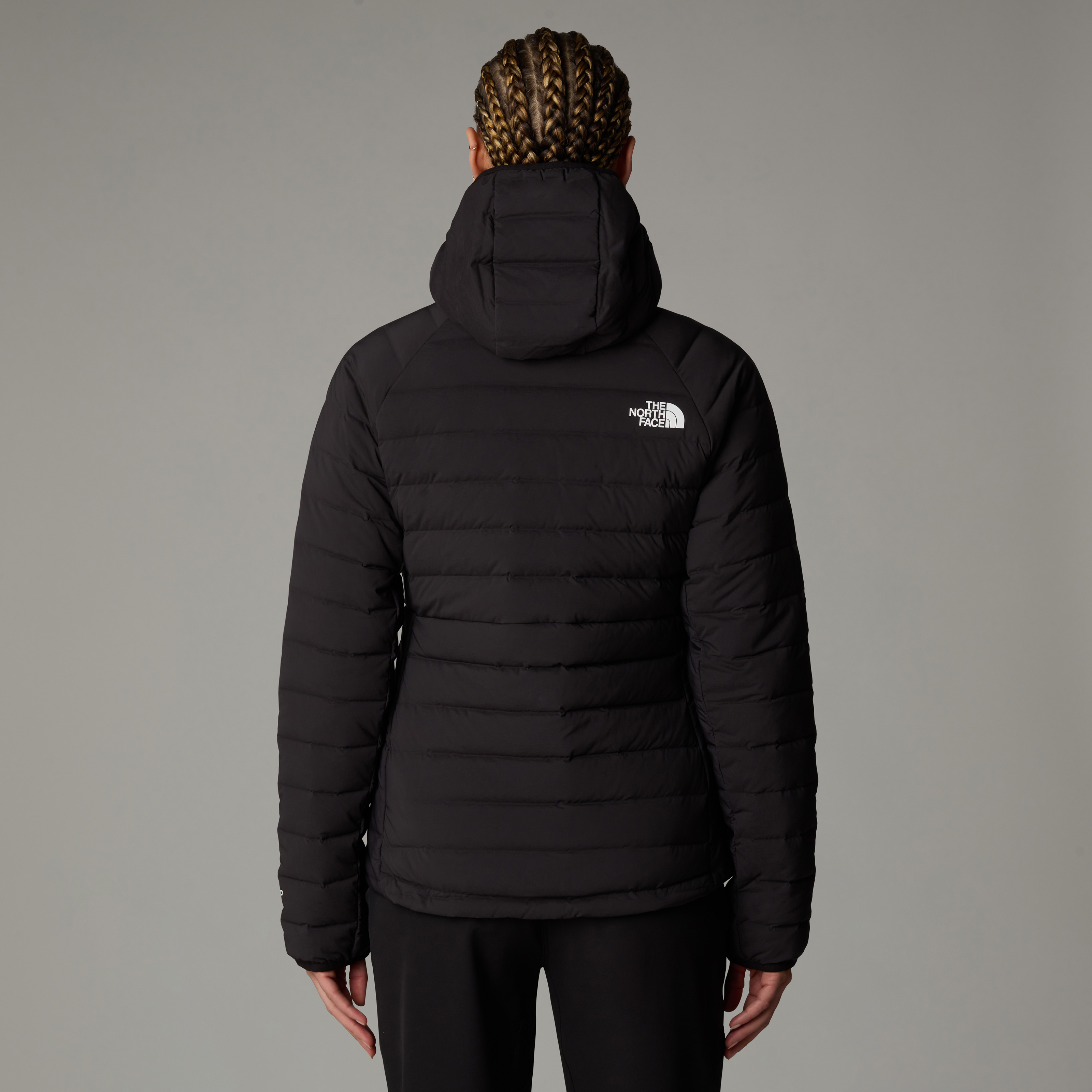 North face women's stretch down jacket black online