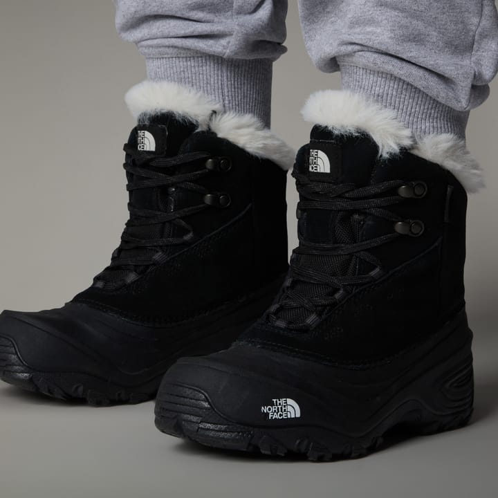 The North Face Kids Shellista V Lace Waterproof Snow Boots TNF Black TNF Black