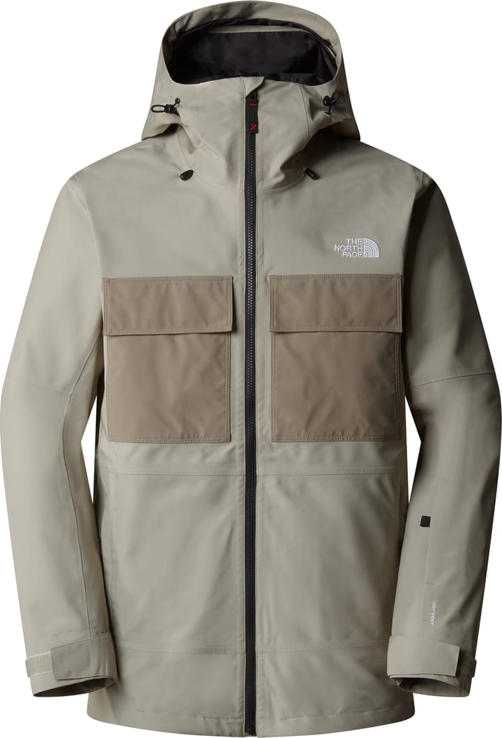 The North Face Men's Fourbarrel Triclimate Jacket Clay Grey/TNF Black The North Face