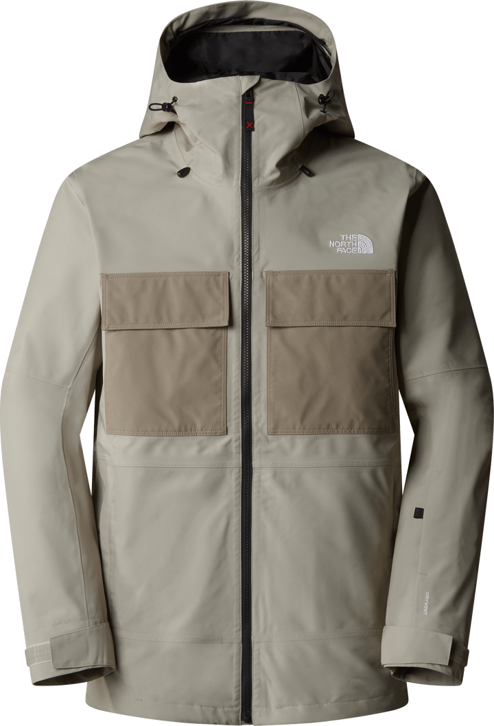 The North Face Men's Fourbarrel Triclimate Jacket Clay Grey/TNF Black The North Face