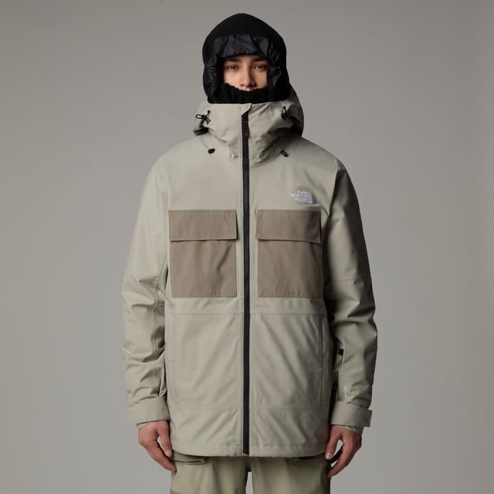 The North Face Men's Fourbarrel Triclimate Jacket Clay Grey/TNF Black The North Face