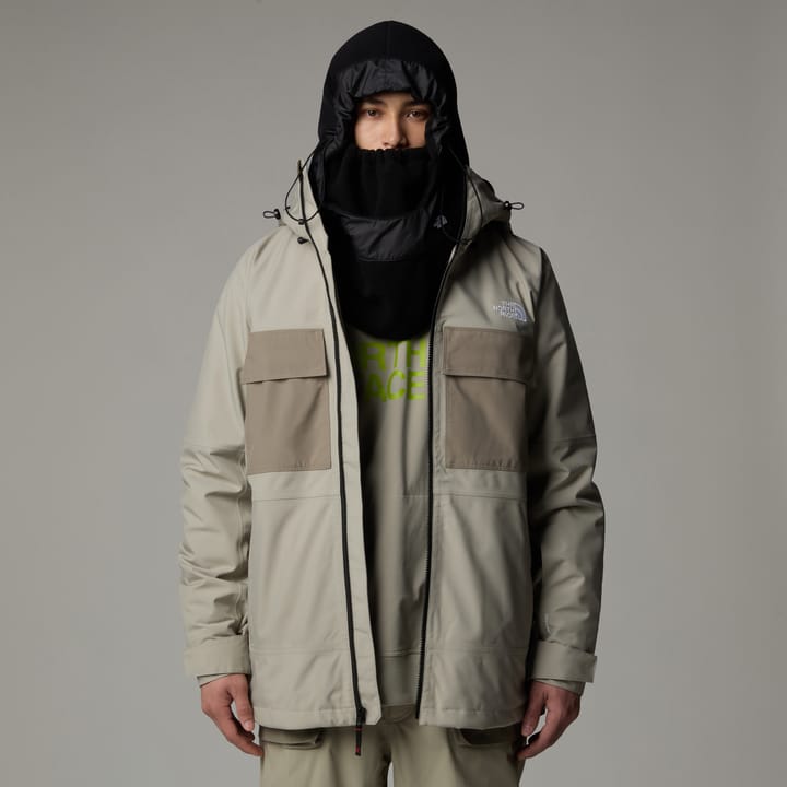 The North Face Men's Fourbarrel Triclimate Jacket Clay Grey/TNF Black The North Face