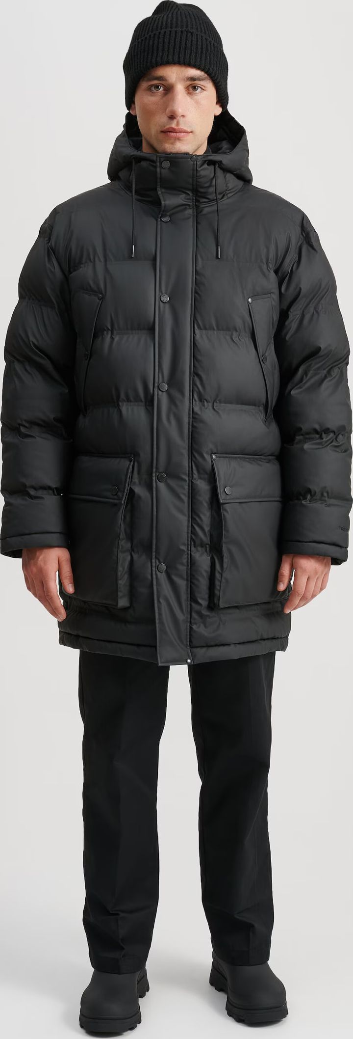 Tretorn Men's Baffle Coat Jet Black Tretorn