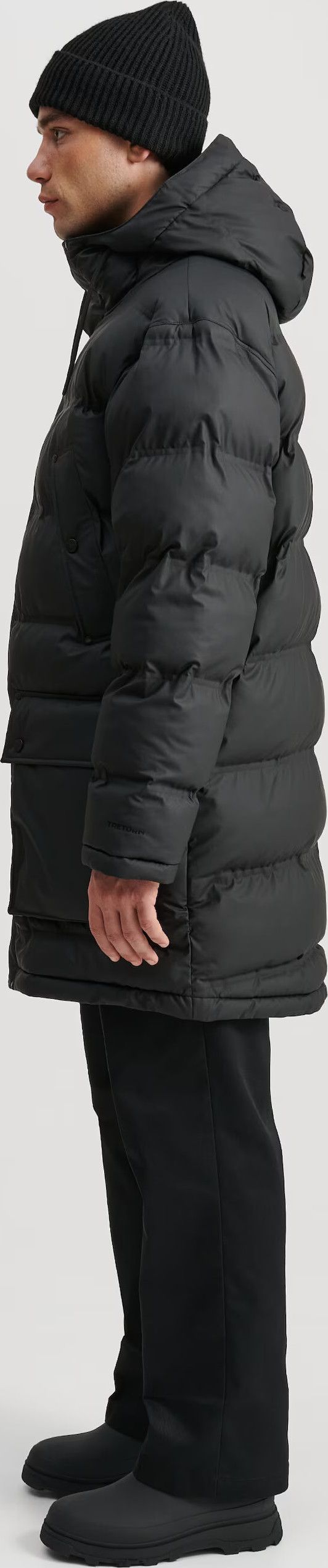 Tretorn Men's Baffle Coat Jet Black Tretorn