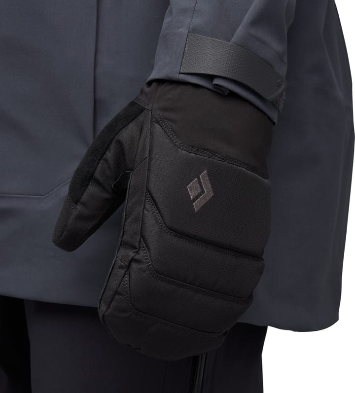 Black Diamond Mission Mx Mitts Black Black Diamond