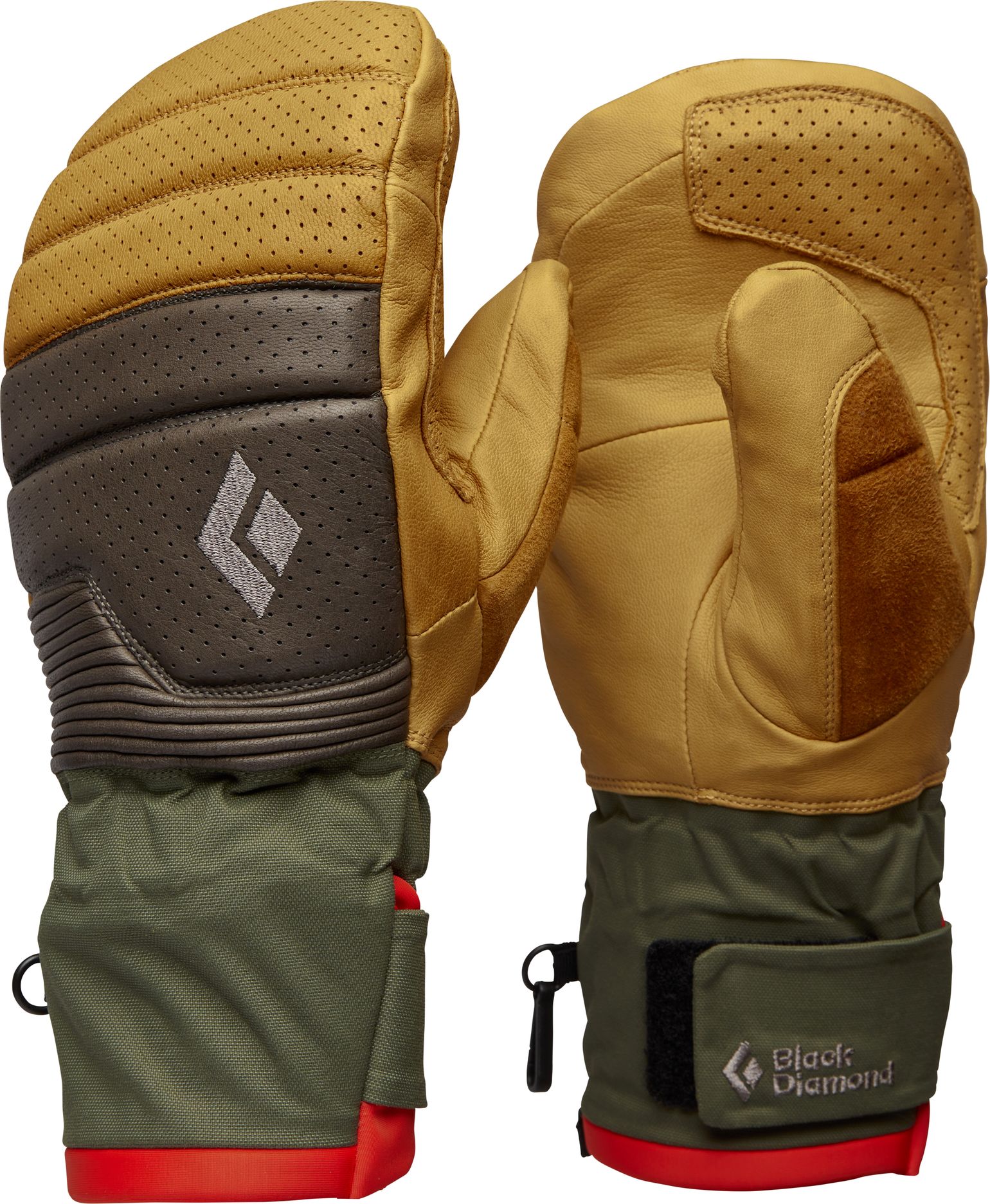 Black Diamond Progression Mitts Beeswax-Walnut