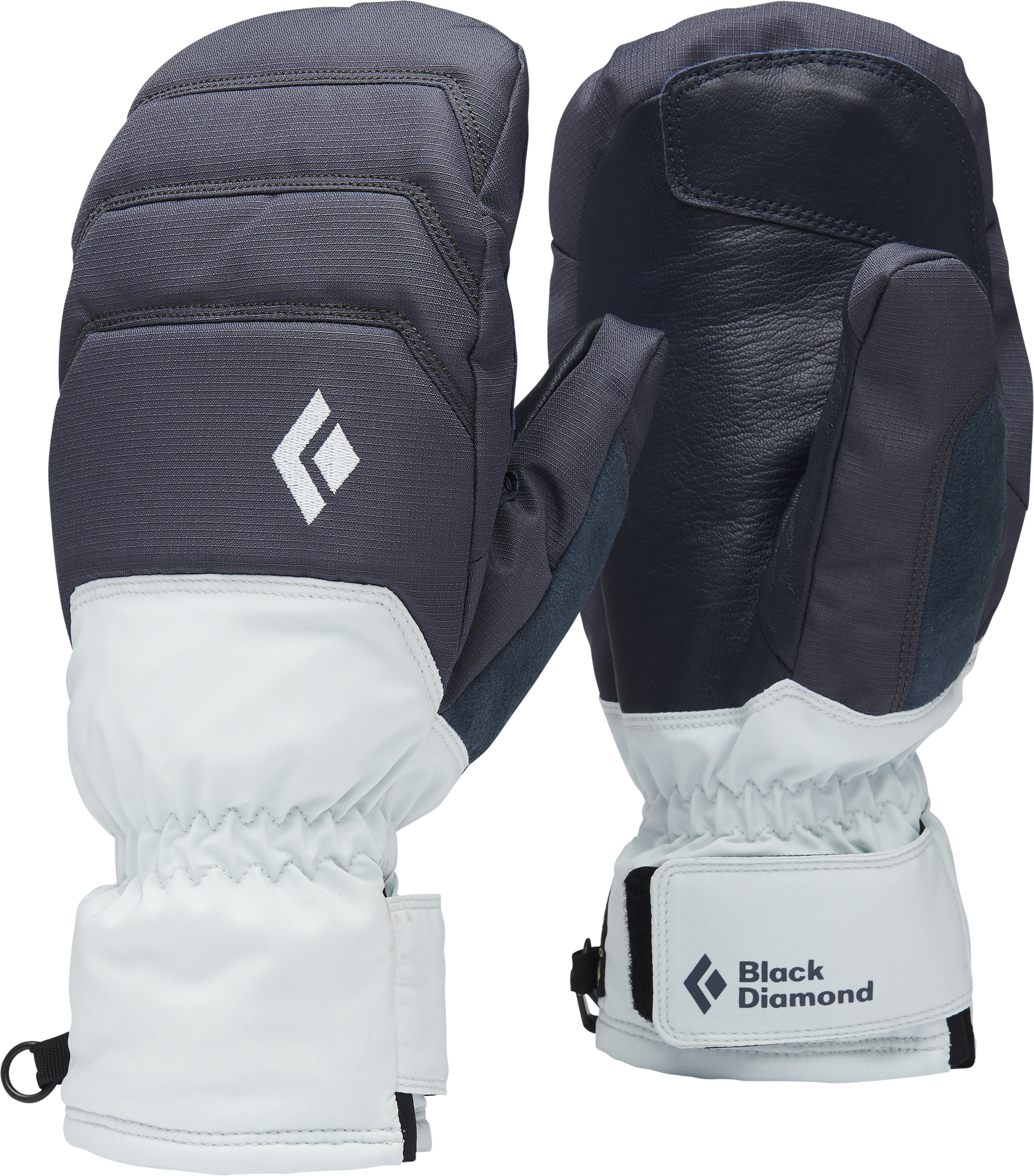 Black Diamond Women’s Mission Mx Mitts Charcoal-Belay Blue