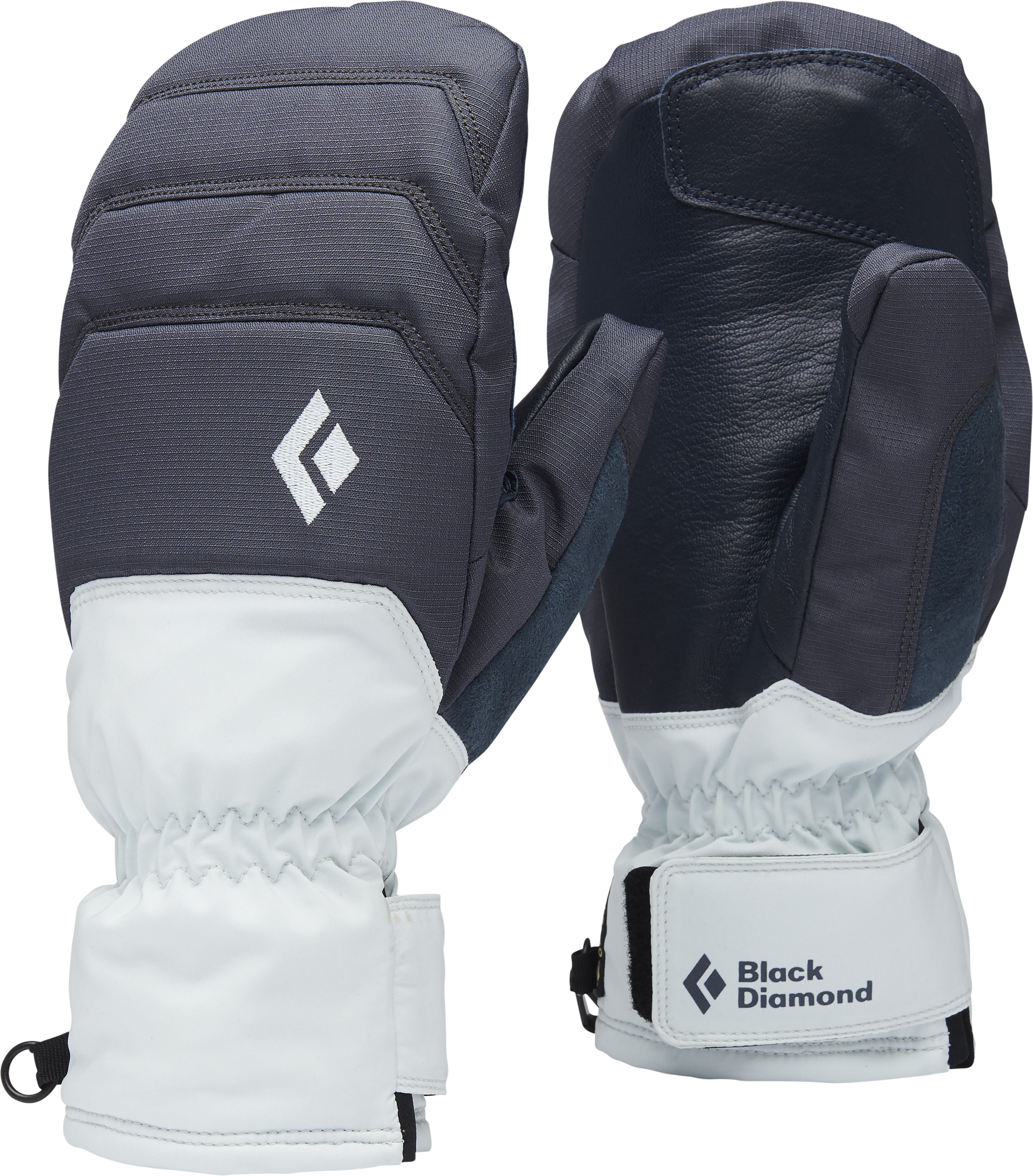 Black Diamond Women’s Mission Mx Mitts Charcoal-Belay Blue