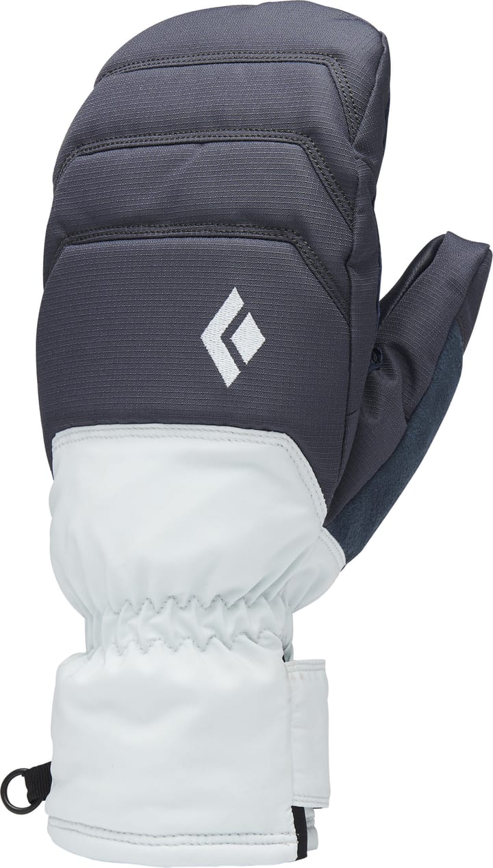 Black Diamond Women's Mission Mx Mitts Charcoal-Belay Blue Black Diamond