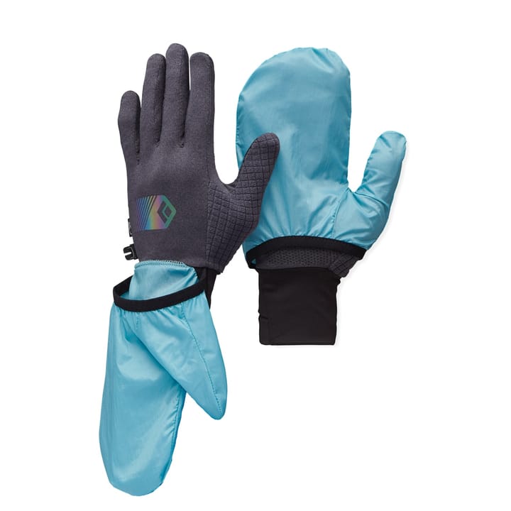 Black Diamond Deploy Wind Hood Gloves Carbon-Glacier Black Diamond