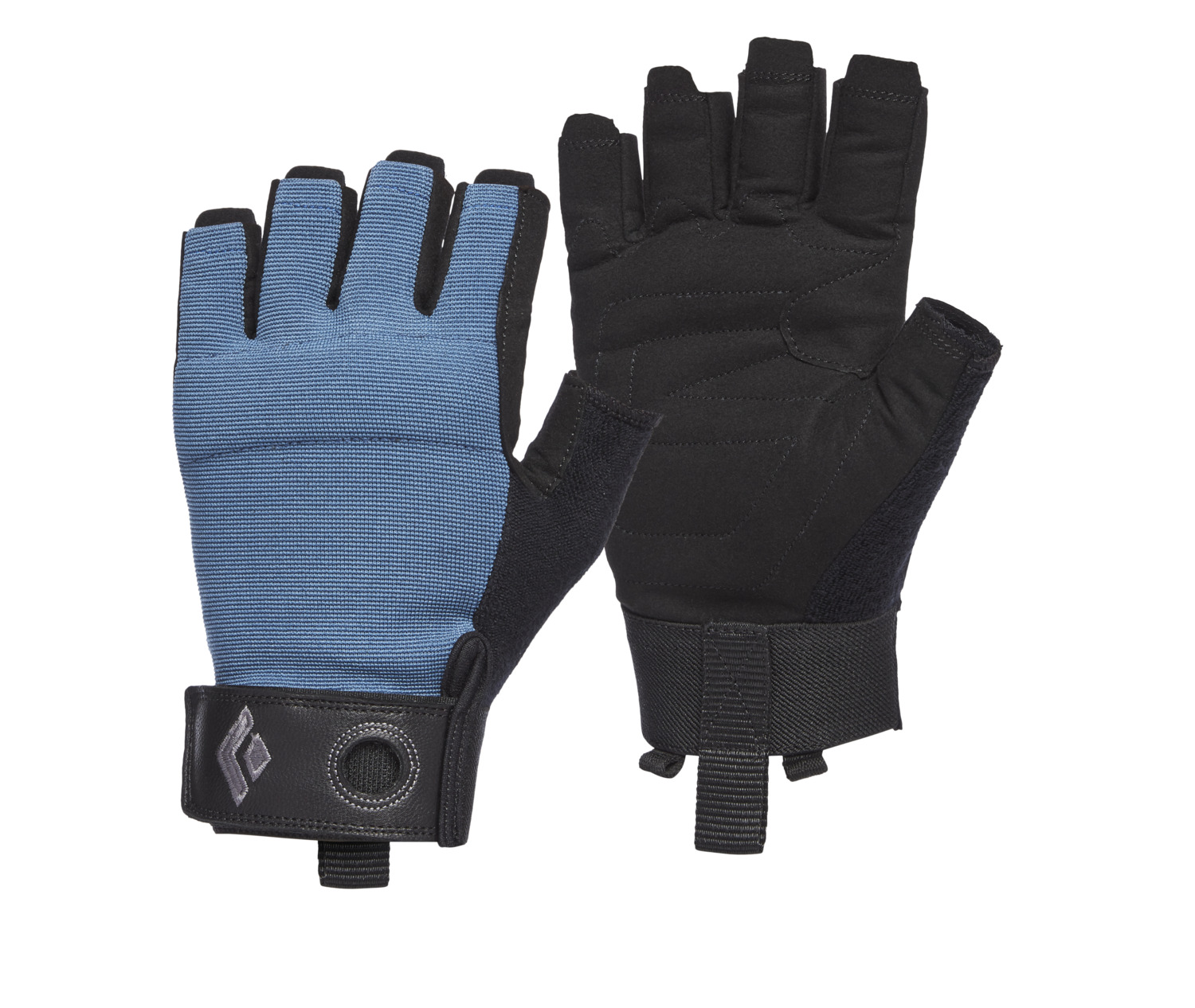 Black Diamond Men’s Crag Half-Finger Gloves Astral Blue