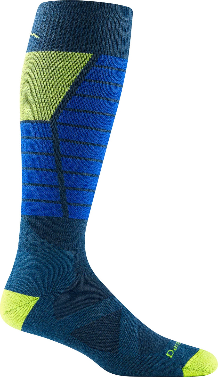 Darn Tough Men’s Function X Over-the-Calf Midweight Sock with Cushion Dark Teal